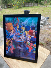 Load image into Gallery viewer, "Edge of the Matrix" illustration print
